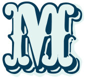 Illustration für Praxis Luebbert, Initial, Buchstabe M